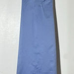 Vintage Y2K Jump Blue Gitter Maxi Slip Dress L Fairy Grunge Prom Hoco Lace Back Size L Photo 0