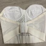 American Vintage vintage corset by spade 36C white lace new with tags Y2K Photo 2