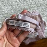 Victoria's Secret  Cream and Pink Lace Bralette Photo 4