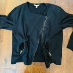 Banana Republic  zipper moto sweatshirt jacket, size XL Photo 5