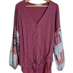 Liberty Love  ladies button up ribbed lightweight cardigan top size 1XL Photo 0