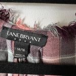 Lane Bryant Lane Bryant plaid pink purple tunic top women’s size 14/16 Photo 4