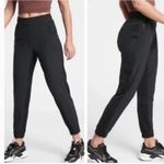 Athleta  Brooklyn Joggers Black Size 8‎ Dress Tech Pants Career Work Wear Photo 1