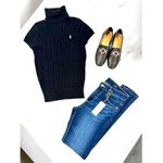 Unisa  black womens textured flats loafers size 6M new without tags box Photo 9