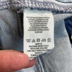 Free People We the  Jeans Womens 25 Blue‎ Distressed Cropped Button Fly Stretch Photo 9