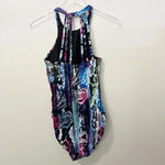 MAGICSUIT Boa Danika One Piece Swinsuit‎ Snakeskin Multicolor Black Size M Photo 3