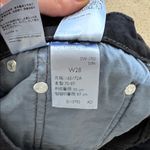 Levi's LEVI’S 501 Black Distressed Rip Raw Hem Denim Shorts Size 25 Photo 9