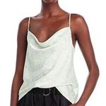 WAYF  women’s mint print Axel Cowl Neck Camisole NWT size XL Photo 0