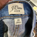 J.Crew Denim Skirt Button Front Mini Skirt Women's Size 28 Blue Jean Classic Photo 7