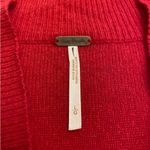 Free People  Disco Cashmere shrug in hot pink. Size Large Photo 5