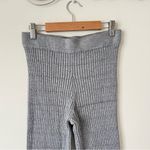 Hera Collection Knitted Straight Pants Size S Gray Photo 3