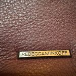 Rebecca Minkoff  Bianca studded round leather canteen crossbody bag burgundy NWT Photo 3