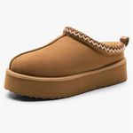 Dream Paris  Women’s Platform Slippers Genuine Suede Photo 2