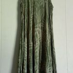 Old Navy  Olive Palm Beachy Tank Dress XS Photo 0