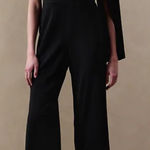 Banana Republic  Crepe One‎ Sleeve Jumpsuit Size 14 NWT Photo 0