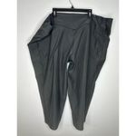 Nike  Dri-Fit Cropped Wide Leg Pants Women's Plus Size 3X Black Athleisure Active Photo 1