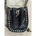 Freebird by Steven Stella Mini Crossbody Bag Black/Brown Studded Detaili… Black Photo 1