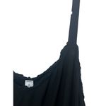 Old Navy  Women’s Black Tank Top 3X Plus Cami Thin Strap Y2K Whimsigoth Ruffle Photo 6