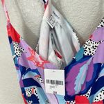 Forever 21 NWT + Lace Up Floral Dress Photo 5