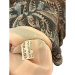 Marsodi Lux Sz L Womens Feather Print Tiered Flowy Long Sleeve Ruffle Dress Boho Pink Size L Photo 4