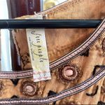 Free People Black & BROWN  BODY CON DRESS SIZE S Photo 4