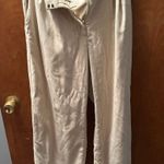 Abercrombie & Fitch Butter Yellow Wide-Leg Pants Photo 0