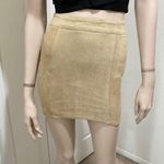 Bebe  Nude Mini Skirt 0 Photo 2