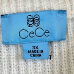 Cynthia Steffe Cece Cream 3D Polka Dot Long Sleeve Sweater 3X Photo 5