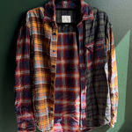 American Eagle  Outfitters Colorful Plaid flannel Photo 0