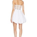 NBD White Bubble Dress Photo 2