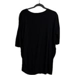 Agnes & Dora Agnes & Dora Black Oversized Tunic Top Photo 1