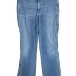 NYDJ  Womens Straight Leg Theresa Trouser Jeans High Rise Medium Wash 6 Photo 0