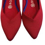 Rothy's Rothy’s The Point Chili Red Flats, Sz 7 Photo 10