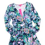 Lilly Pulitzer NWT Montague Wrap Maxi in High Tide Navy She's Got Sol Dress S Photo 2