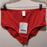 Inmocean nwt high waist Bikini‎ Bottoms Size large bright orange Photo 0