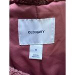 Old Navy  Women Size Medium Jacket Teddy Sherpa Fleece Buttons Winter Preppy City Photo 2