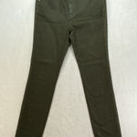 Esqualo Jeans Womens 8 Designer‎ Stretch wax coated green denim Photo 0