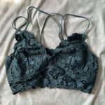 Dark Green lace bralette Size L Photo 1