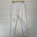 Soft Surroundings Women’s Petite Medium White Button Pants Pull On Photo 3