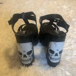 Dolls Kill Skull Platform Sandals Size 7 Photo 3