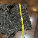 Storm & Marie knit lounge shorts Drawstring Black & white Loungewear Size S Photo 6