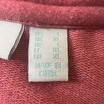 LOGO By Lori Goldstein Logo‎ Lounge Lori Goldstein Sweatshirt Womens Orange Large Lace Back Oversized Photo 5