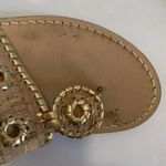 Jack Rogers  Brown tan gold sandals shoes size 9 made in Mexico SEE PHOTOS RARE Photo 0