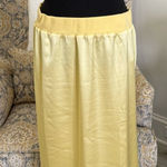 Forever 21 Yellow Maxi Skirt Casual Resort Wear NWOT Photo 0