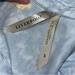 Liverpool  White Cloud Button Down High Low Long Sleeve Small Shirt Photo 8