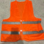 neon construction vest Orange Size L Photo 0