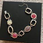Lia Sophia NWOT  pink, purple silver bracelet Photo 0