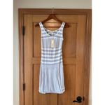 Diesel NWT  Blue/White Striped Open Back Sleeveless Mini Dress Women’s size XS Photo 13