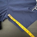 Tahari NWT  Sport Blue White Elastic Drawstring Waist 7" Run Shorts Size Small Photo 12
