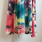 Reverse  Maxi Dress Size M Multi-color fairy Floral‎ Sequin Photo 2